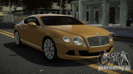 Bentley Continental GT XST для GTA 4