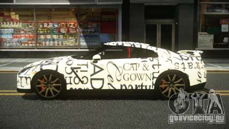 Nissan GT-R R35 JHR S5 для GTA 4