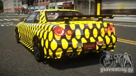 Nissan Skyline R34 ZL-R S4 для GTA 4