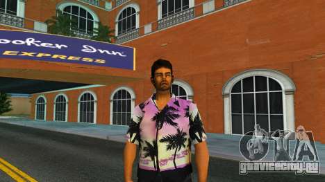 Modern palm shirts for Tommy v5 для GTA Vice City