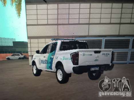 Nissan Frontier Policia PBA для GTA San Andreas