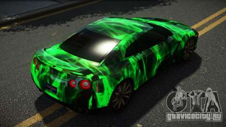 Nissan GT-R R35 JHR S6 для GTA 4