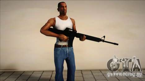 M4 Хром для GTA San Andreas