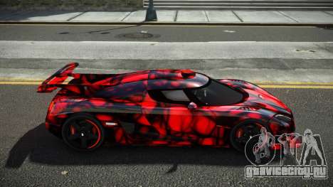 Koenigsegg Agera One RWZ S13 для GTA 4