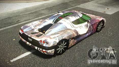 Koenigsegg CCX BQP S5 для GTA 4