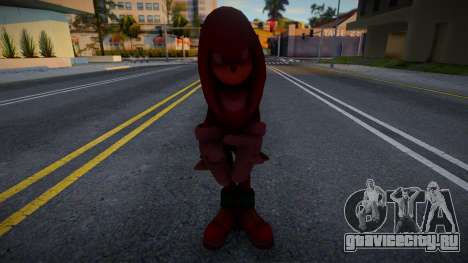 Knuckles (Sonic Movie) Skin для GTA San Andreas