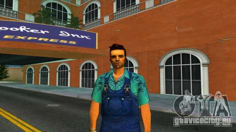 Claude from GTA 3 [Player3] для GTA Vice City