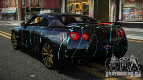 Nissan GT-R R35 JHR S4 для GTA 4