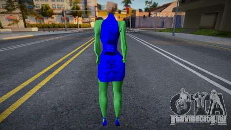 New Sexy Alien Edit For Wfyri для GTA San Andreas