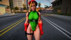 SFV Cammy (default) для GTA San Andreas