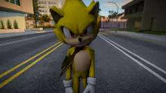 Super Sonic (Sonic Movie) Skin для GTA San Andreas