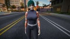 Maki Zenin Post Shibuya Jujutsu Kaisen для GTA San Andreas