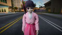 Kanao Tsuyuri Kimono Demon Slayer для GTA San Andreas