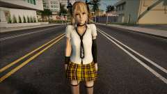 Marie Rose in School Uniform - Yellow для GTA San Andreas