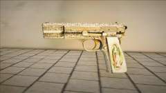 Pistol Gold для GTA San Andreas