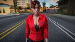 Claire Redfield [RE2 Remake Style] для GTA San Andreas