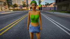 Denise New Outfit для GTA San Andreas