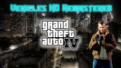 Vehicles HD Remastered для GTA 4