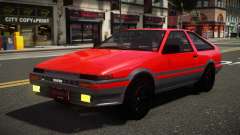 Toyota AE86 BNF для GTA 4