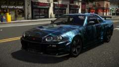 Nissan Skyline R34 ZL-R S12 для GTA 4