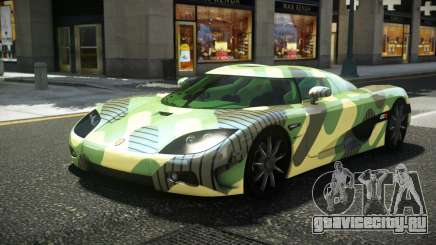 Koenigsegg CCX BQP S8 для GTA 4