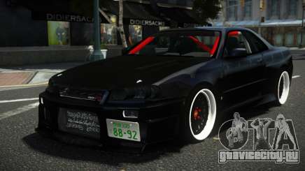 Nissan Skyline R34 VZX для GTA 4