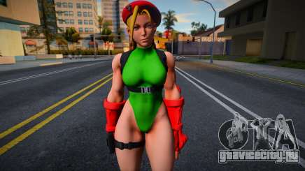 SFV Cammy (default) для GTA San Andreas