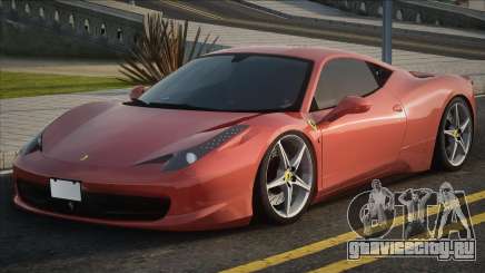 2010 Ferrari 458 Italia Red для GTA San Andreas