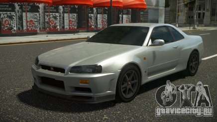 Nissan Skyline R34 BGD для GTA 4