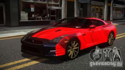 Nissan GT-R R35 JHR S7 для GTA 4