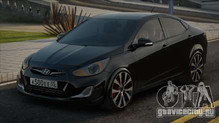 Hyundai Solaris Blek для GTA San Andreas