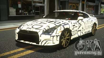 Nissan GT-R R35 JHR S5 для GTA 4