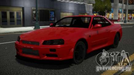 Nissan Skyline R34 JHL для GTA 4