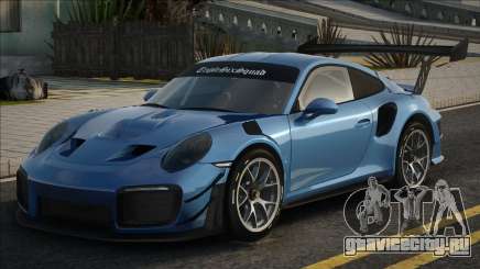 Porsche 911 GT2 RS Clubsport Blue для GTA San Andreas