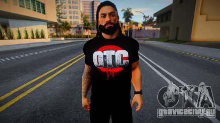 Roman Reigns T-Shirt no gloves (OTC) для GTA San Andreas