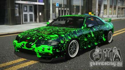 Nissan Skyline R33 DTI S14 для GTA 4