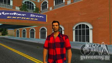 Томми Версетти в фланелевой рубашке для GTA Vice City