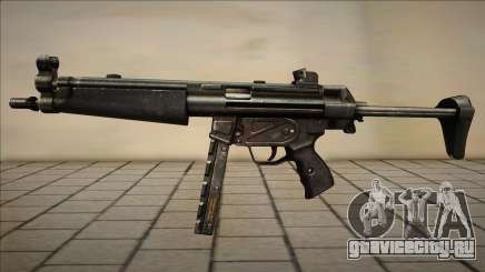 Mp5 Хром для GTA San Andreas