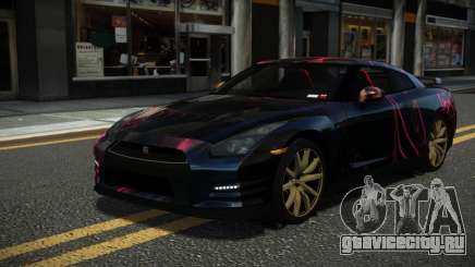 Nissan GT-R R35 JHR S9 для GTA 4