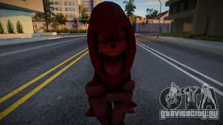 Knuckles (Sonic Movie) Skin для GTA San Andreas