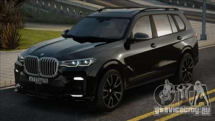 BMW X7 G07 Blek для GTA San Andreas