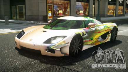 Koenigsegg CCX BQP S14 для GTA 4