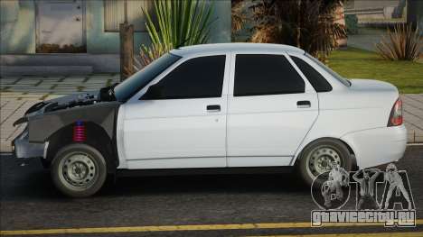 Lada Priora Бродяга White для GTA San Andreas