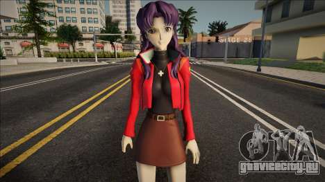 Misato Katsuragi Evangelion для GTA San Andreas