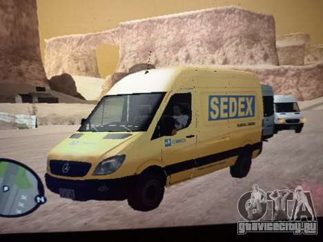 Mercedes Benz Sprinter lowpoly для GTA San Andreas