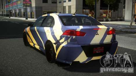 Mitsubishi Lancer Evo X YHG S1 для GTA 4