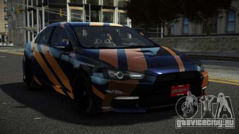 Mitsubishi Lancer Evo X YHG S1 для GTA 4