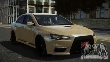 Mitsubishi Lancer Evo X YHG для GTA 4