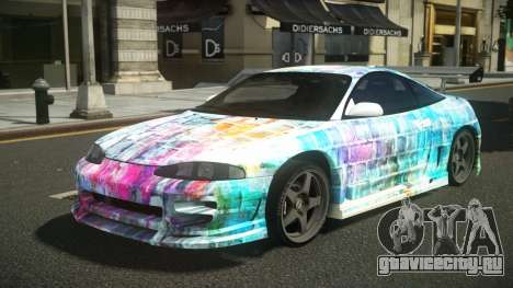 Mitsubishi Eclipse V-Sport S13 для GTA 4