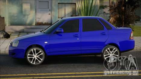 Blue Version Lada Priora для GTA San Andreas